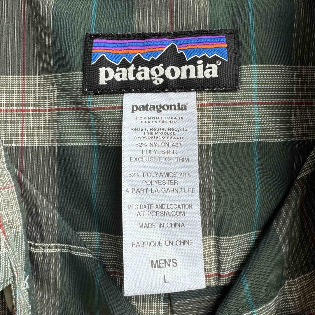 patagonia(パタゴニア)の2014年 Patagonia Gone Again Shirt グリーン メンズのトップス(シャツ)の商品写真