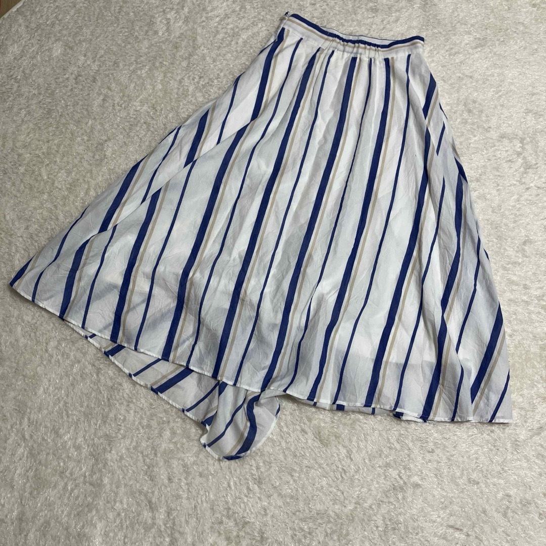 Andemiu(アンデミュウ)のAndemiu アンデミュウ スカート Sサイズ ストライプスカート レディースのスカート(ロングスカート)の商品写真