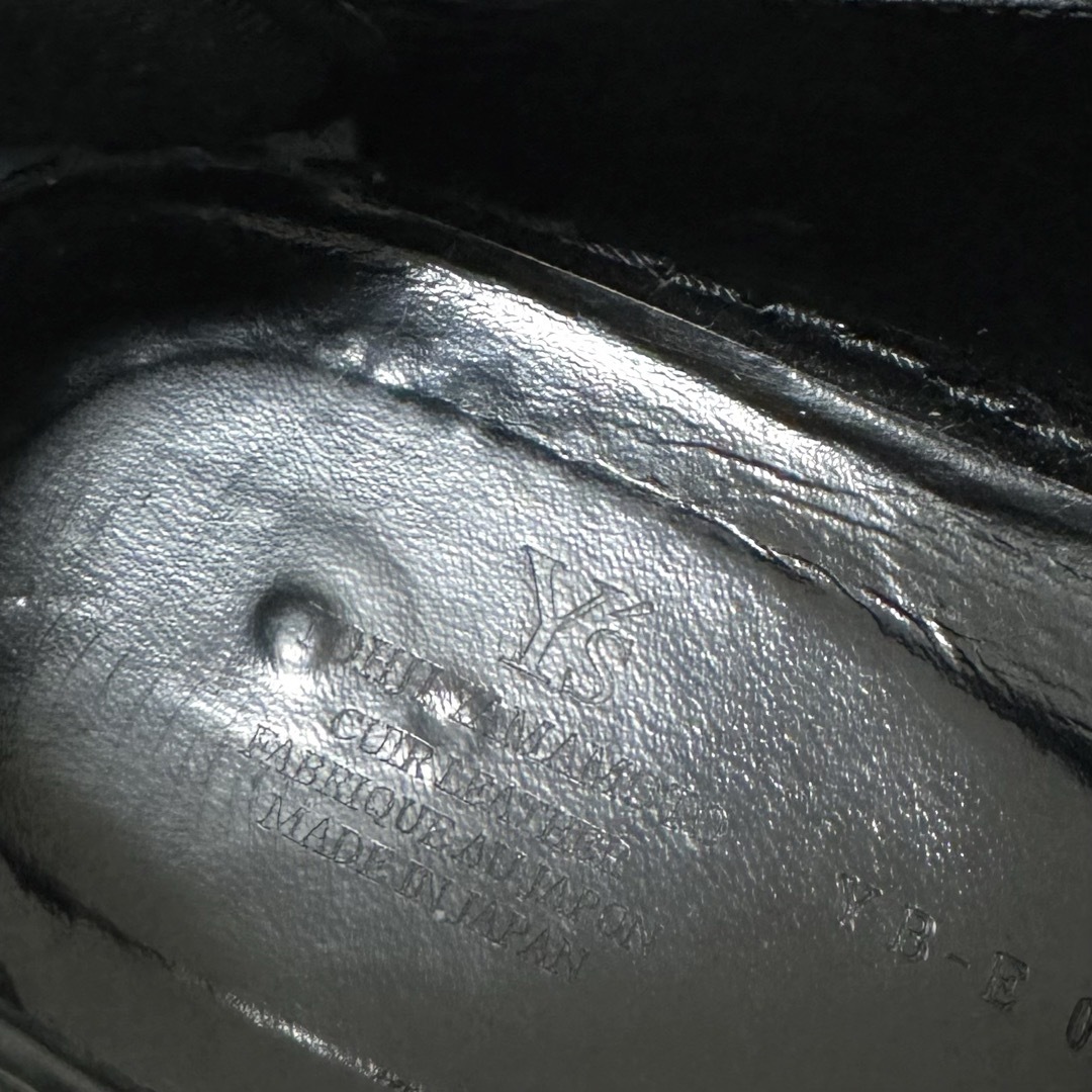 Y's(ワイズ)のY's ワイズ　厚底　レザー　ローカットスニーカー　ブーツ　23.5cm レディースの靴/シューズ(スニーカー)の商品写真