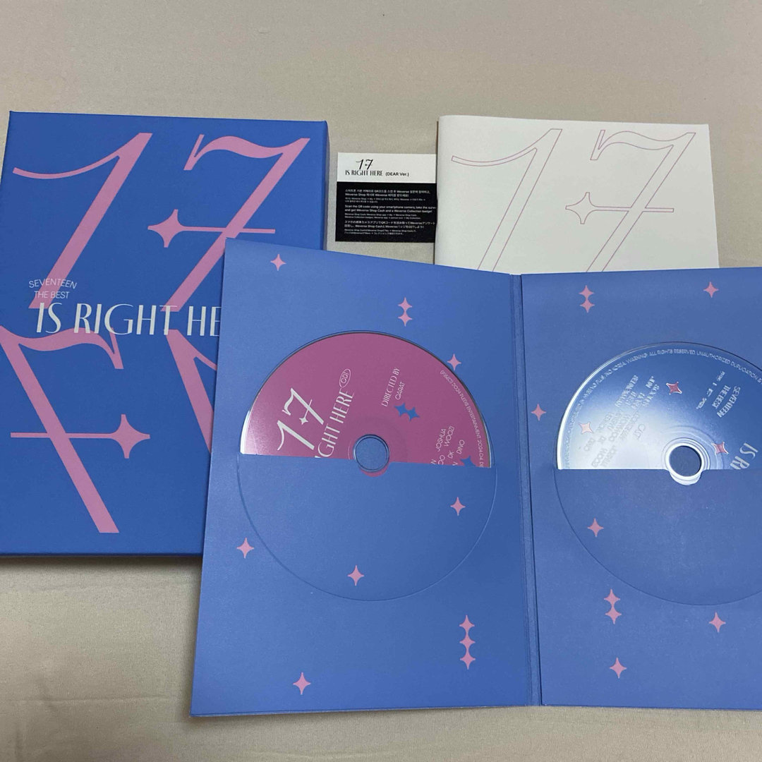 SEVENTEEN DEAR盤 ウォヌ コンプ エンタメ/ホビーのCD(K-POP/アジア)の商品写真