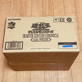 ユウギオウ(遊戯王)のQUARTER CENTURY CHRONICLE side:PRIDE 未開封BOX カートン(Box/デッキ/パック)