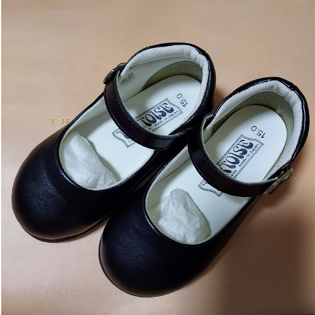靴　TORTOISE　フォーマル　キッズ　15cm キッズ/ベビー/マタニティのキッズ靴/シューズ(15cm~)(フォーマルシューズ)の商品写真