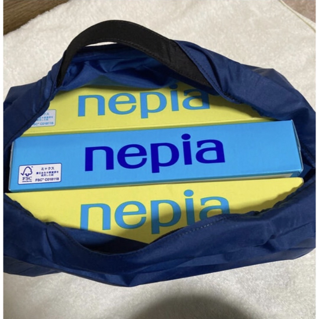 シュパッと 折り畳み簡単 エコバック コンビニ　撥水加工 レディースのバッグ(エコバッグ)の商品写真