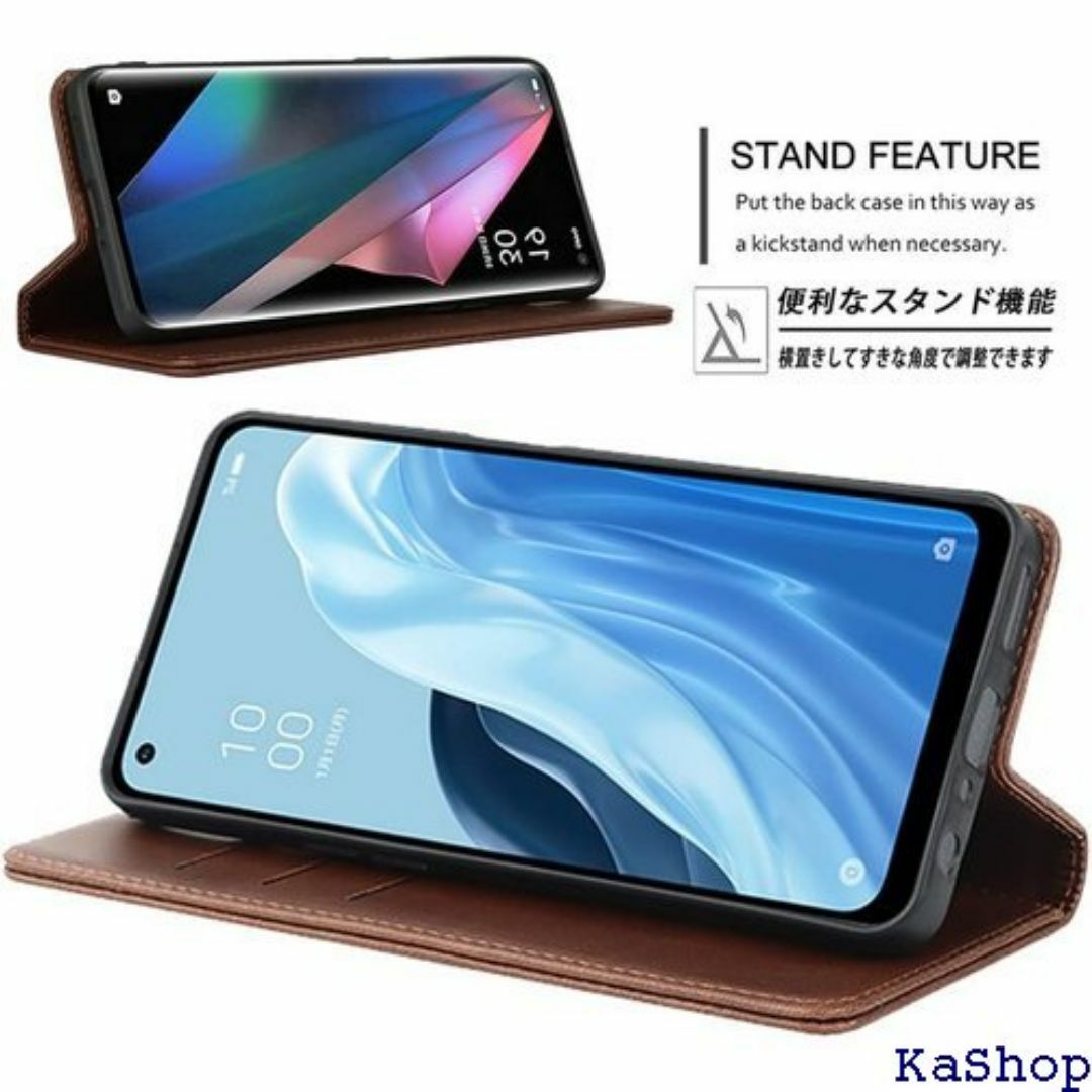 Arrows We F-51B ケース 手帳型 ストラ ー ークブラウン 540 スマホ/家電/カメラのスマホ/家電/カメラ その他(その他)の商品写真