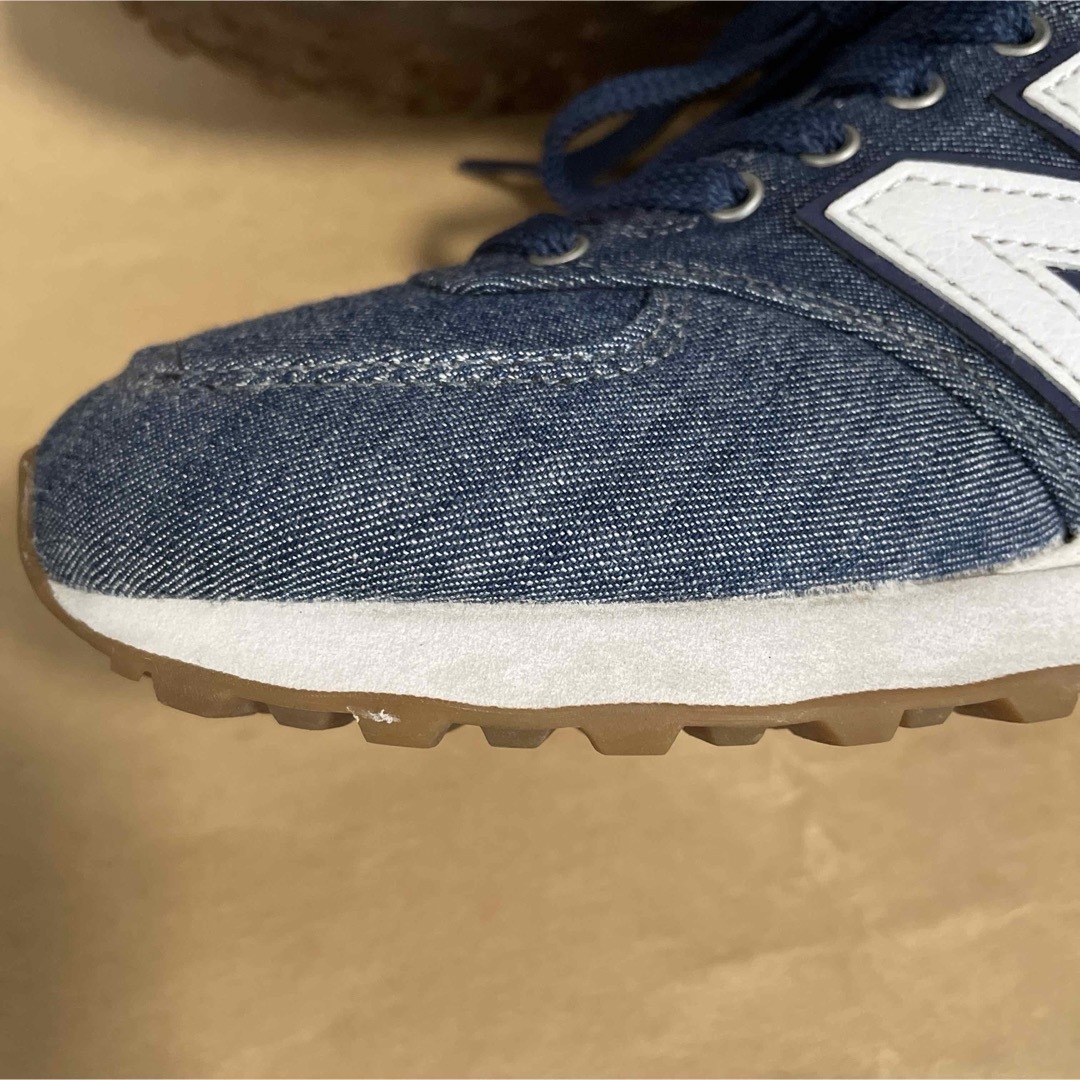 New Balance(ニューバランス)のNewbalance  574  デニム　22cm レディースの靴/シューズ(スニーカー)の商品写真