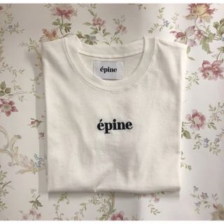 エピヌ(épine)のepine embroidery tee white(Tシャツ/カットソー(半袖/袖なし))