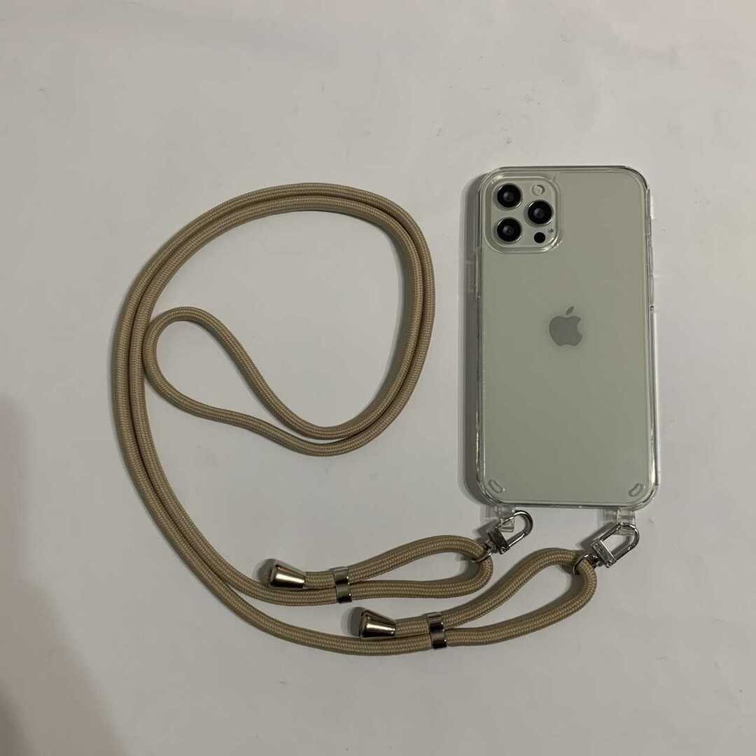 iPhone 12 12Pro ショルダーケース ストラップつき ショルダー スマホ/家電/カメラのスマホアクセサリー(iPhoneケース)の商品写真
