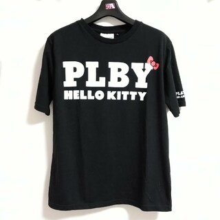 サンリオ(サンリオ)のハローキティ　プレイボーイ　Tシャツ　Мサイズ【古着・希少】(Tシャツ(半袖/袖なし))