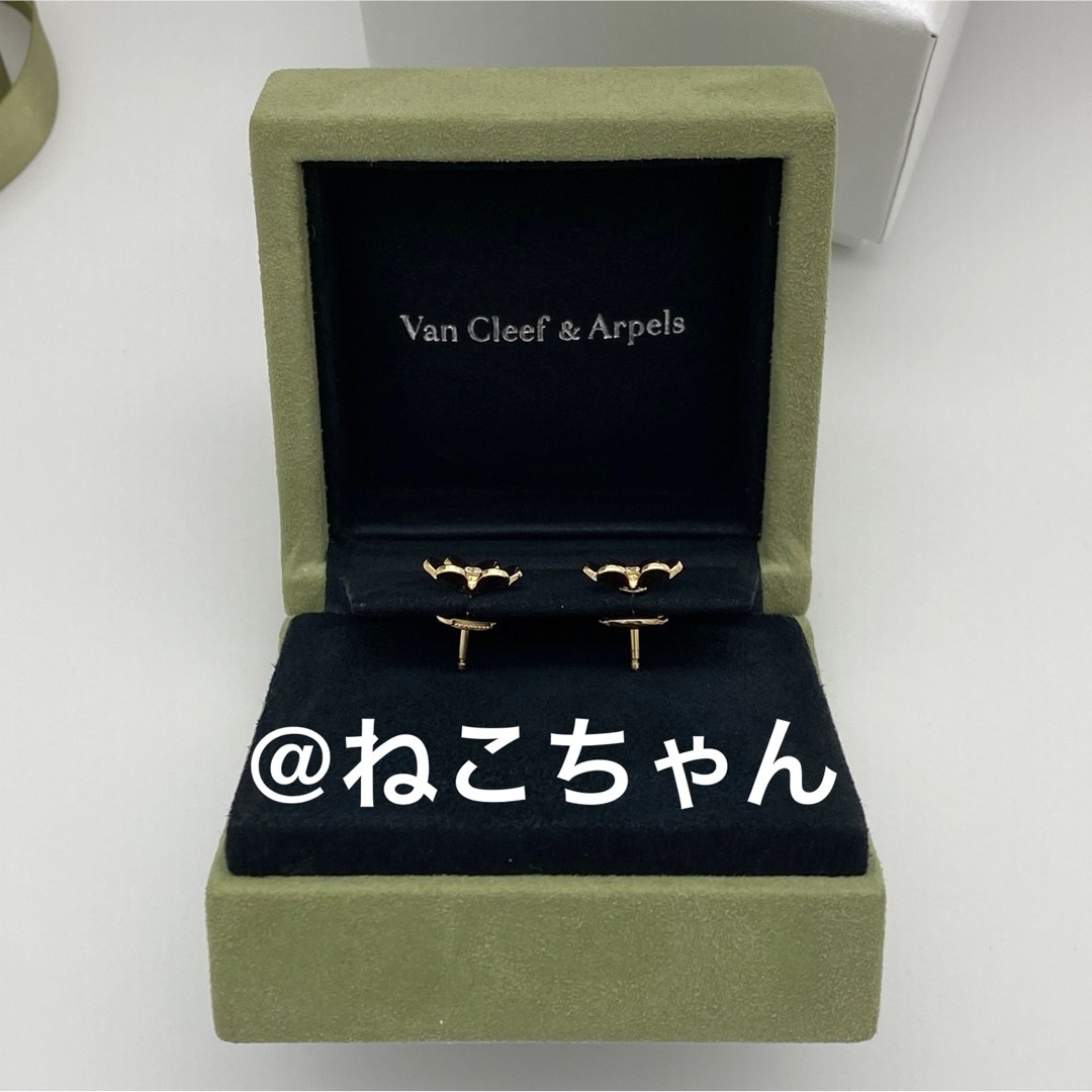 Van Cleef & Arpels(ヴァンクリーフアンドアーペル)のヴァンクリーフ＆アーペル◆フリヴォル ピアス ミニモデル◆完備品 レディースのアクセサリー(ピアス)の商品写真