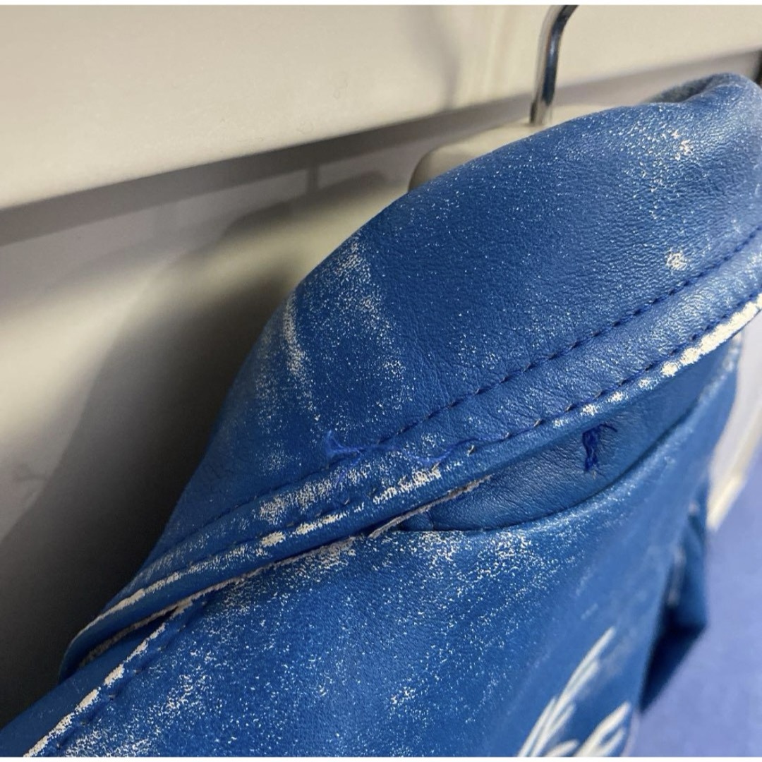 COMME des GARCONS(コムデギャルソン)のコムデギャルソン　ルイスレザー　青山限定　38 メンズのジャケット/アウター(ライダースジャケット)の商品写真