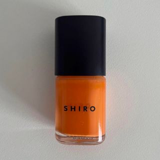 シロ(shiro)のSHIRO  シロ  亜麻ネイル　クリアオレンジ(マニキュア)