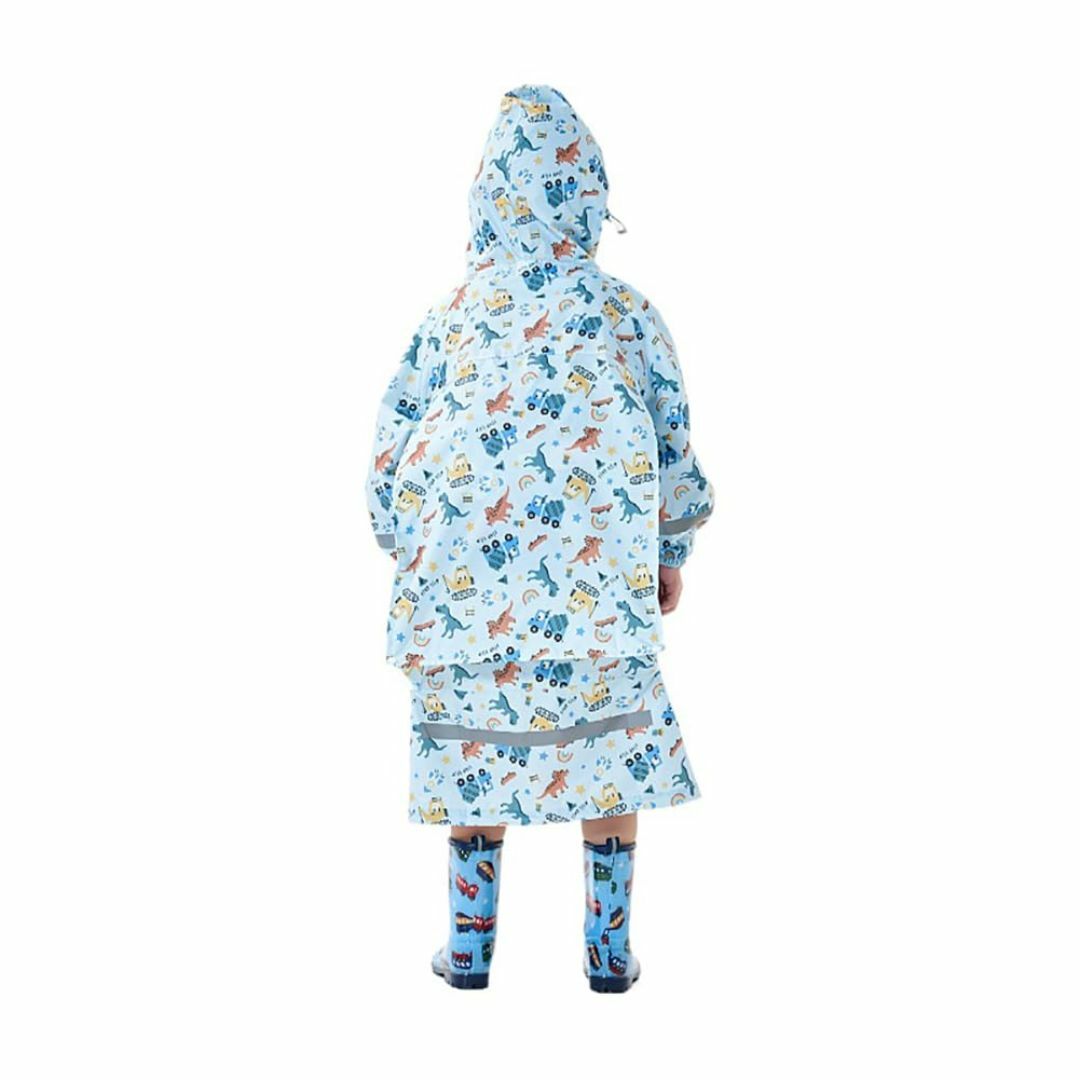 [Ymgot] レインコート キッズ ランドセル対応 男の子 子供 レインポンチ キッズ/ベビー/マタニティのベビー服(~85cm)(その他)の商品写真