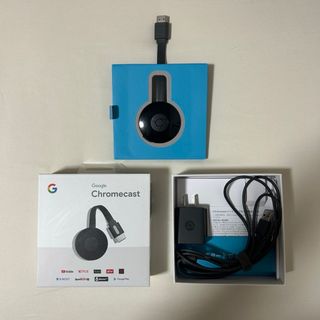 グーグル(Google)の【新品 美品】Google Chromecast/ブラック(その他)