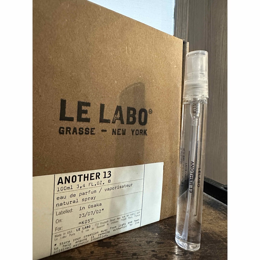 LELABO ANOTHER 13 ルラボアナザー13 10ml アトマイザー コスメ/美容の香水(ユニセックス)の商品写真