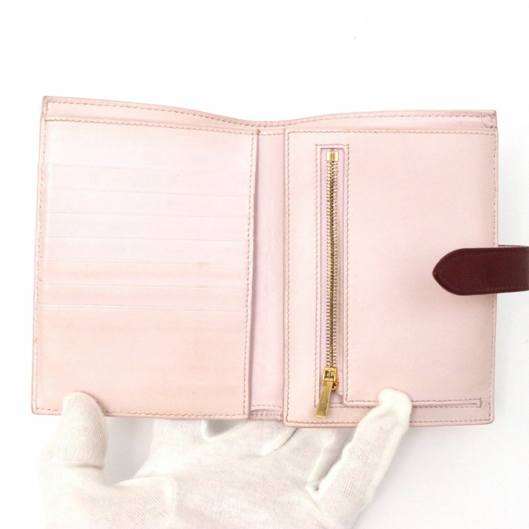 celine(セリーヌ)のセリーヌ 10B643 ミディアム ストラップ 2つ折り財布 ウォレット レザー レディースのファッション小物(財布)の商品写真