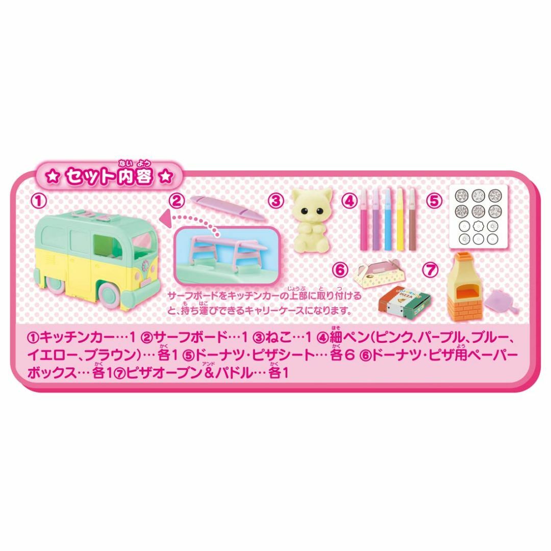 【在庫処分】おえかき もふれんず ねこのキッチンカー その他のその他(その他)の商品写真