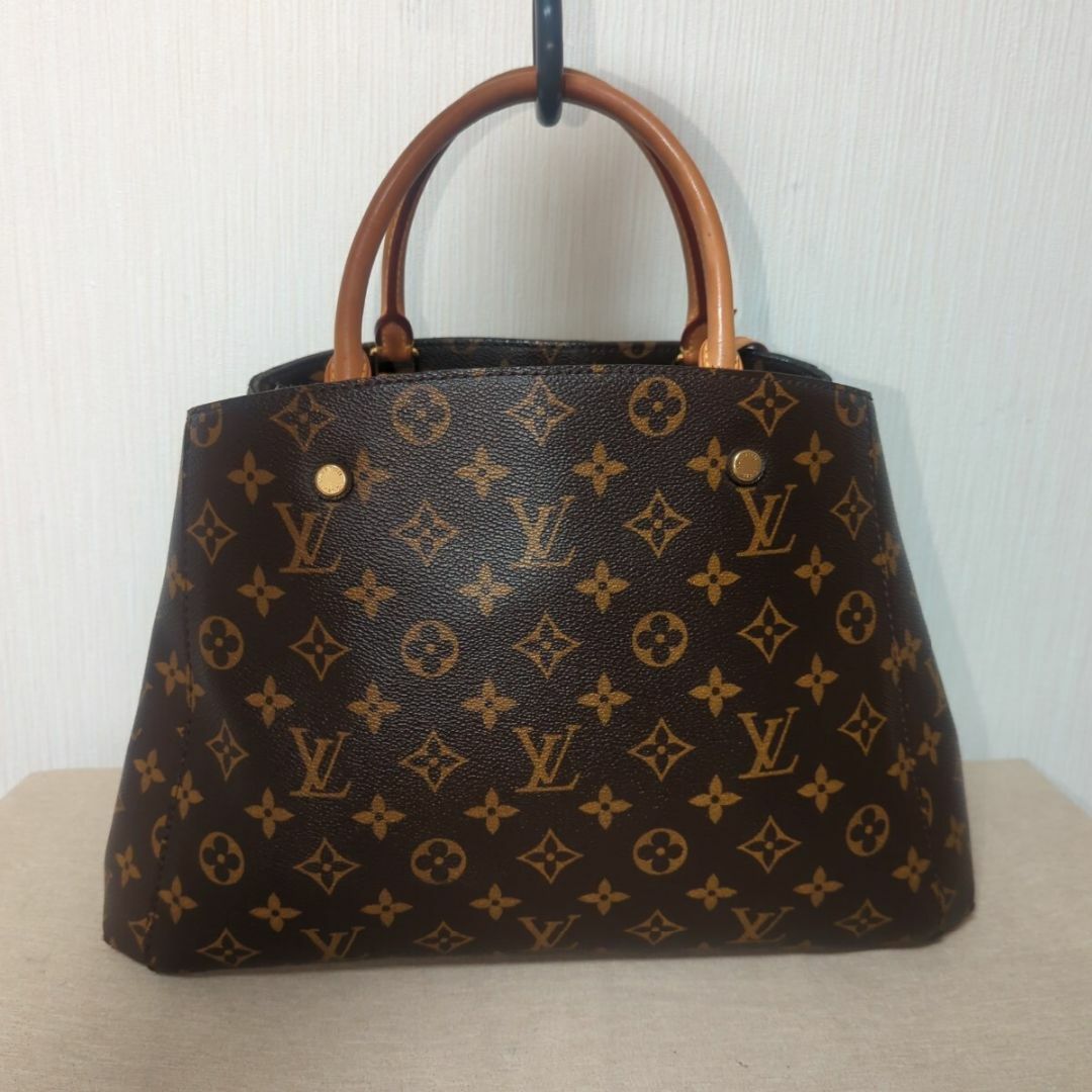 LOUIS VUITTON(ルイヴィトン)の【美品】ルイヴィトン モンテーニュMM　モノグラム 2way ハンドバッグ レディースのバッグ(ハンドバッグ)の商品写真