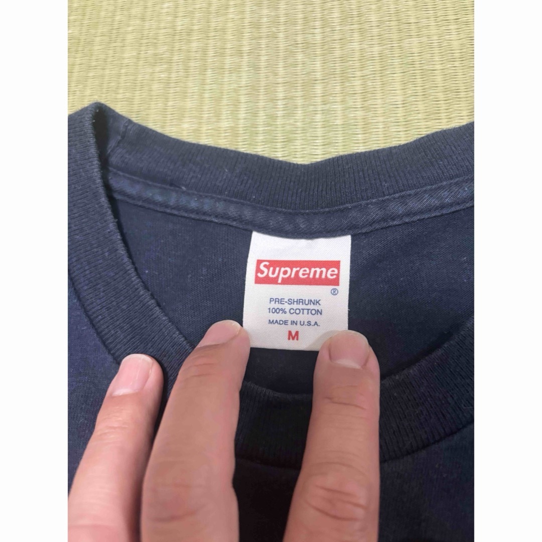 Supreme(シュプリーム)のSupreme Tシャツ カラー ネイビー 可愛い 美品 希少 サイズ  M メンズのトップス(Tシャツ/カットソー(半袖/袖なし))の商品写真