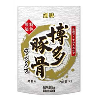 創味食品 創味 博多豚骨ラーメンスープ 1kg 業務用(調味料)