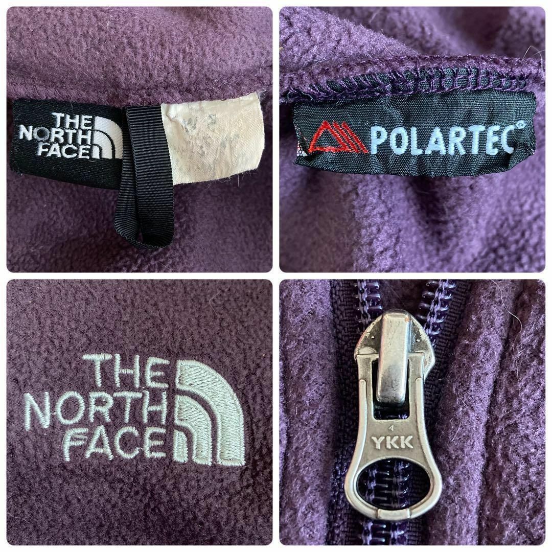 THE NORTH FACE(ザノースフェイス)のIN75 US規格ノースフェイスワンポイント刺繍ポーラーテックフリースショート丈 レディースのトップス(トレーナー/スウェット)の商品写真