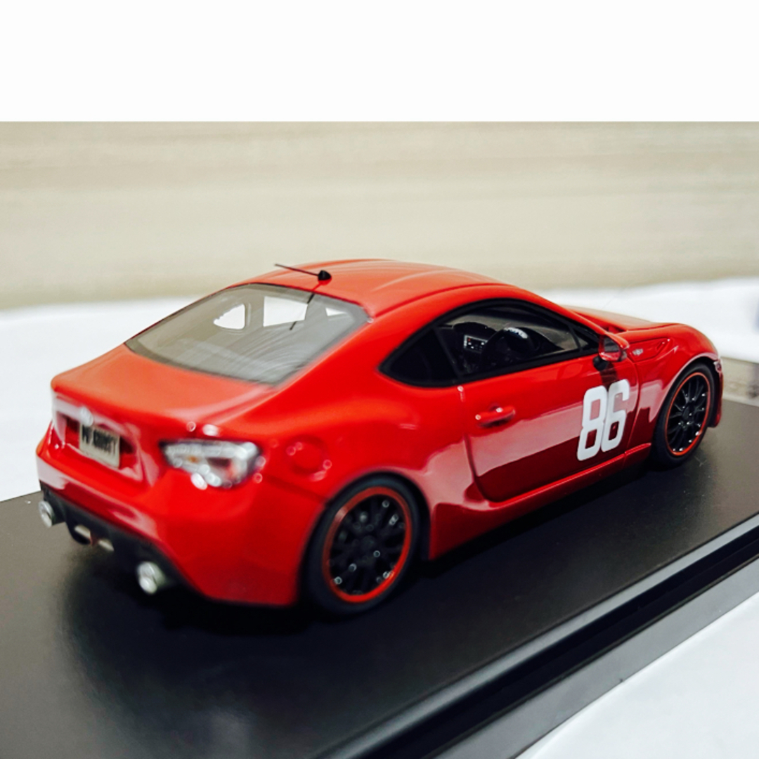 モデラーズ 1/43 MFゴースト Toyota 86 GT MFG 開幕戦 エンタメ/ホビーのおもちゃ/ぬいぐるみ(ミニカー)の商品写真