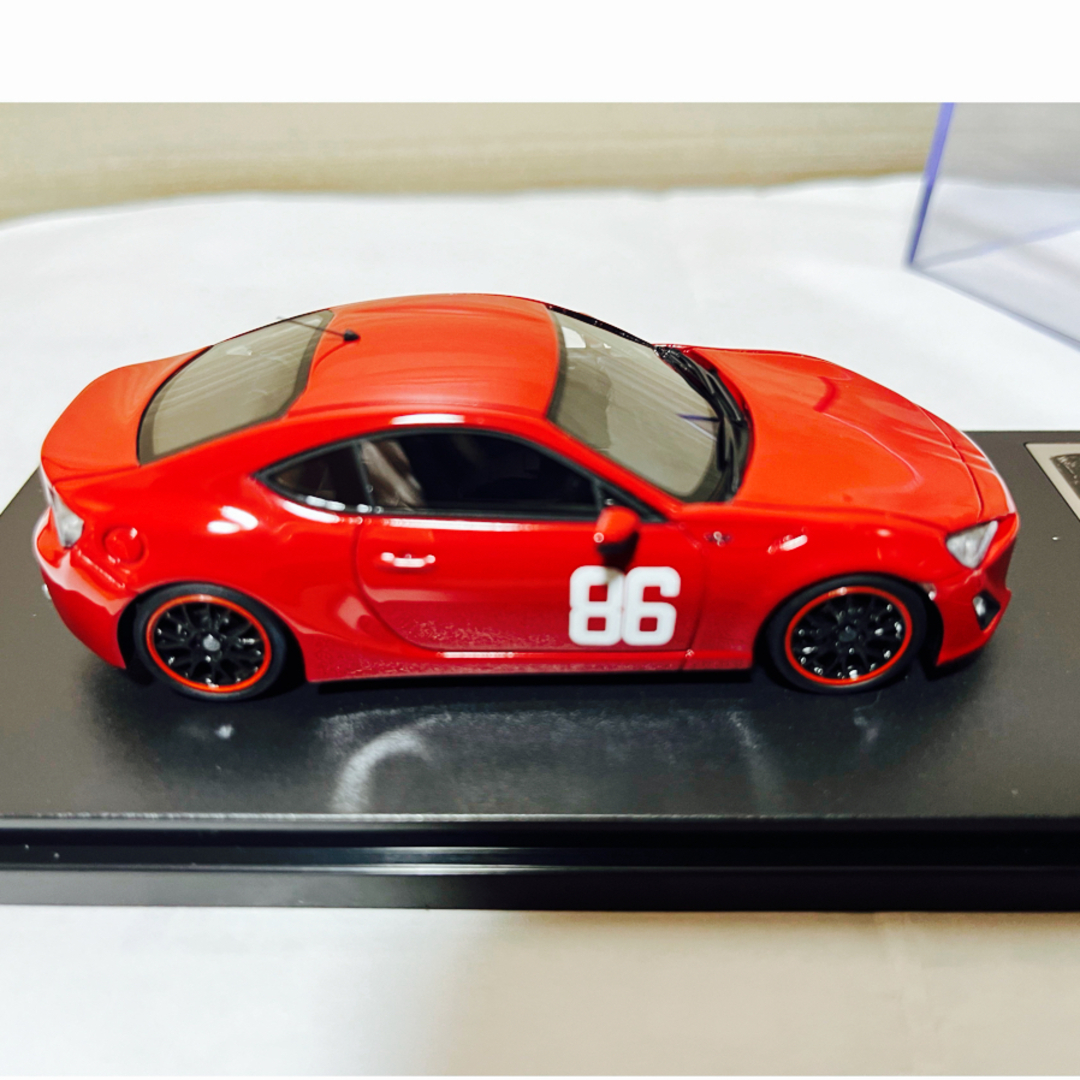 モデラーズ 1/43 MFゴースト Toyota 86 GT MFG 開幕戦 エンタメ/ホビーのおもちゃ/ぬいぐるみ(ミニカー)の商品写真