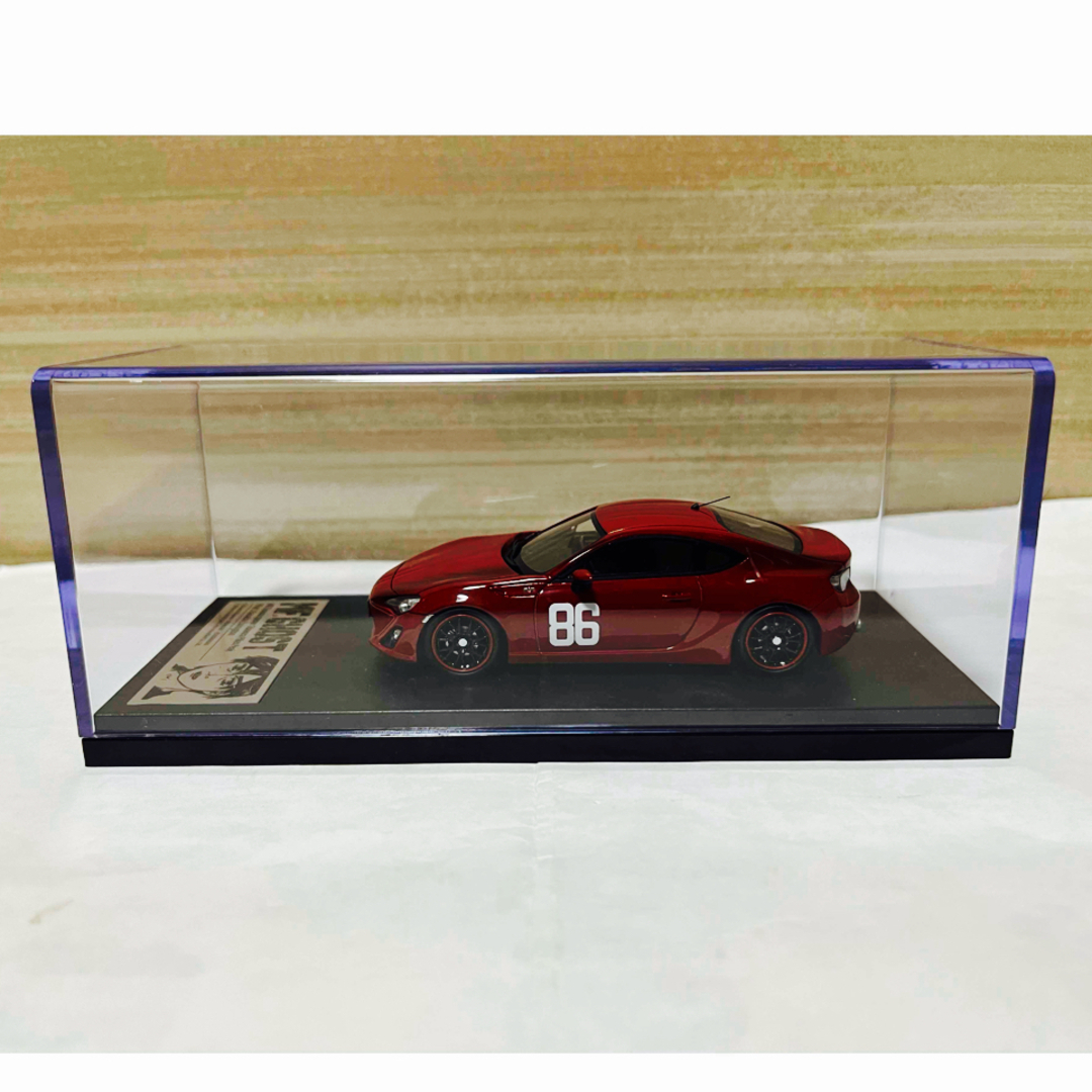 モデラーズ 1/43 MFゴースト Toyota 86 GT MFG 開幕戦 エンタメ/ホビーのおもちゃ/ぬいぐるみ(ミニカー)の商品写真