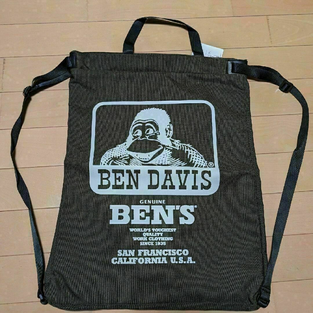 新品未使用　BEN DAVIS トートバッグ　ベンデイビス メンズのバッグ(トートバッグ)の商品写真