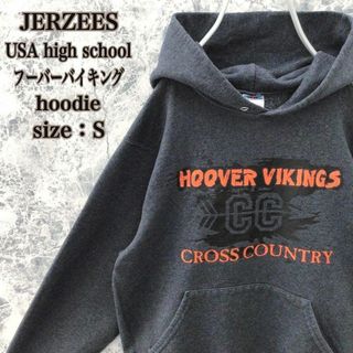 ジャージーズ(JERZEES)のS238 US古着ジャージーズUSAハイスクールクロスカントリーチームフーディー(パーカー)