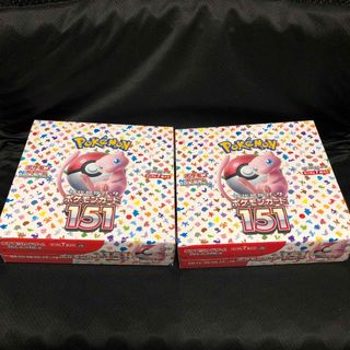 ポケモン(ポケモン)のポケモンカード151 2BOX シュリンク付き(Box/デッキ/パック)