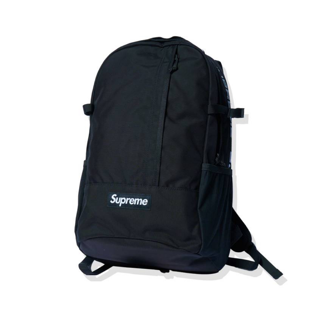 Supreme(シュプリーム)のSupreme 18ss Backpack 　リュック　バックパック　黒 メンズのバッグ(バッグパック/リュック)の商品写真