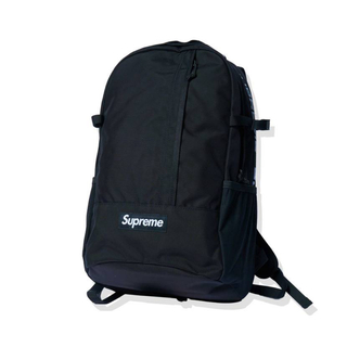 シュプリーム(Supreme)のSupreme 18ss Backpack 　リュック　バックパック　黒(バッグパック/リュック)