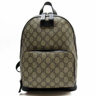 グッチ(Gucci)のグッチ GUCCI リュック GGスプリーム PVC/レザー/キャンバス ベージュ/ブラウン/ブラック レディース 429020 送料無料【中古】 w0324g(リュック/バックパック)