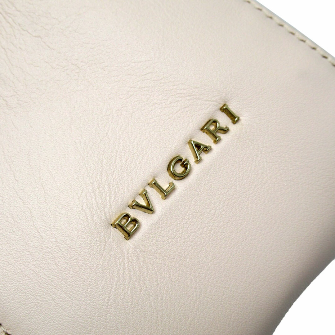 BVLGARI(ブルガリ)のブルガリ BVLGARI ショルダーバッグ レザー ライトピンク/シルバー ゴールド レディース 送料無料【中古】 w0327a レディースのバッグ(ショルダーバッグ)の商品写真