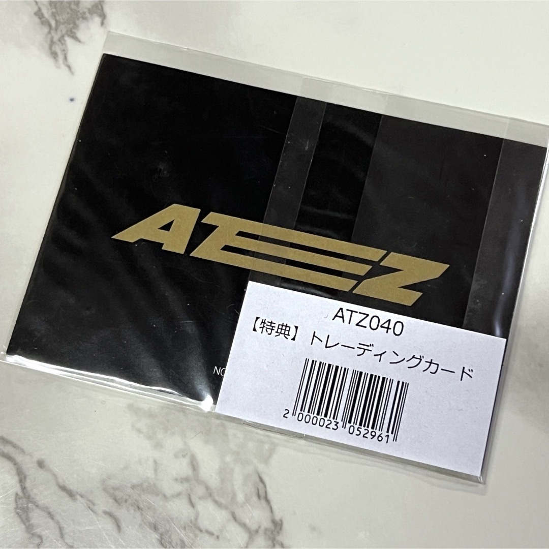 ◎ ATEEZ 購入特典 トレカ 日本限定 JP エンタメ/ホビーのCD(K-POP/アジア)の商品写真