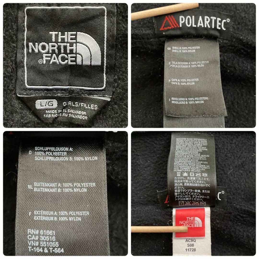 THE NORTH FACE(ザノースフェイス)のIN60 US規格ノースフェイス刺繍ポーラーテック肉厚デナリジャケット希少サイズ レディースのジャケット/アウター(ブルゾン)の商品写真