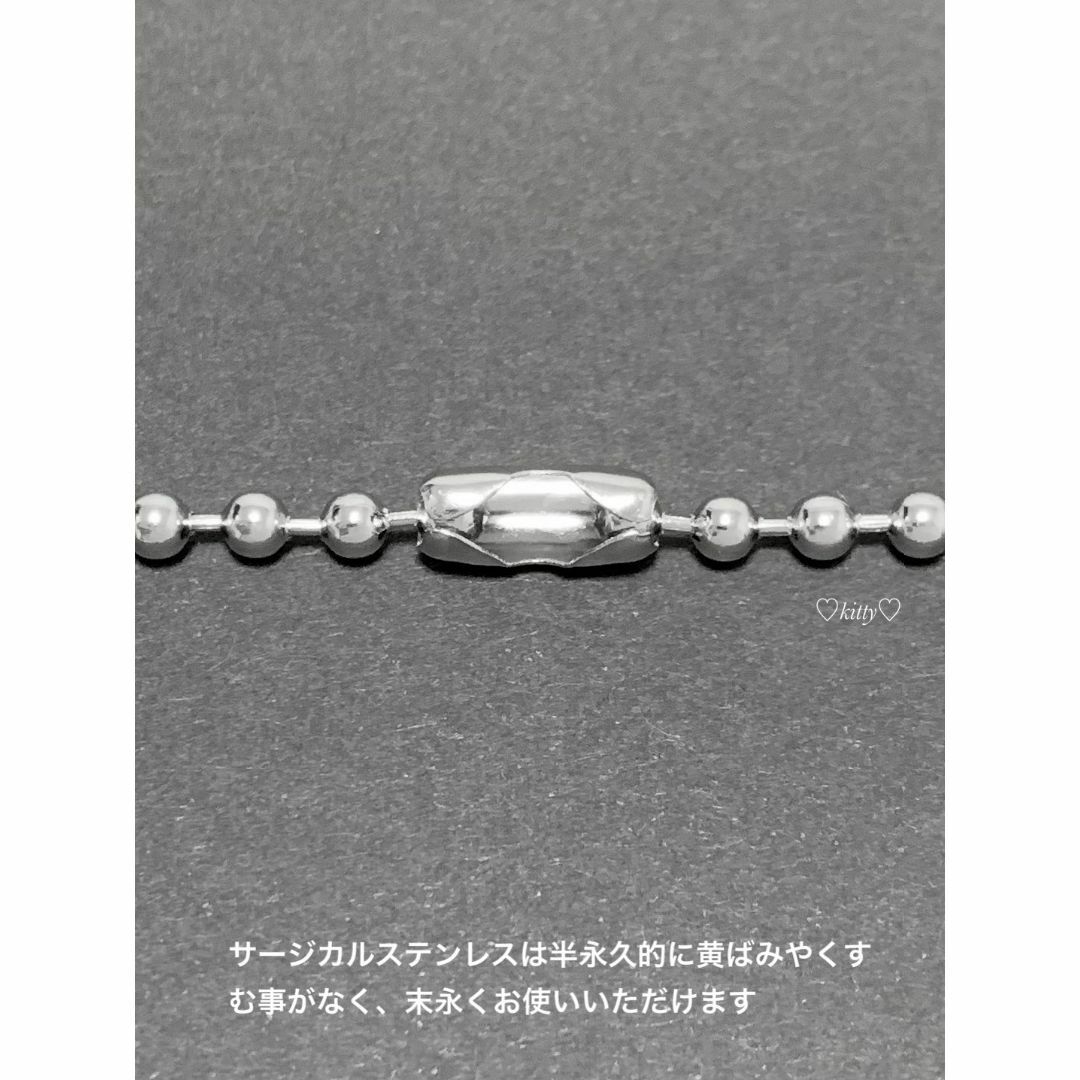 【ボールチェーンネックレス 4mm 50cm 1本】コムドット やまと メンズのアクセサリー(ネックレス)の商品写真