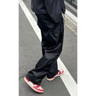 PRADA - prada 2022 virgin wool wide pants kiko着用