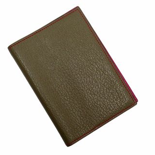 エルメス(Hermes)のエルメス HERMES 手帳カバー レザー グレージュ/マゼンタ レディース 送料無料【中古】 w0350a(手帳)