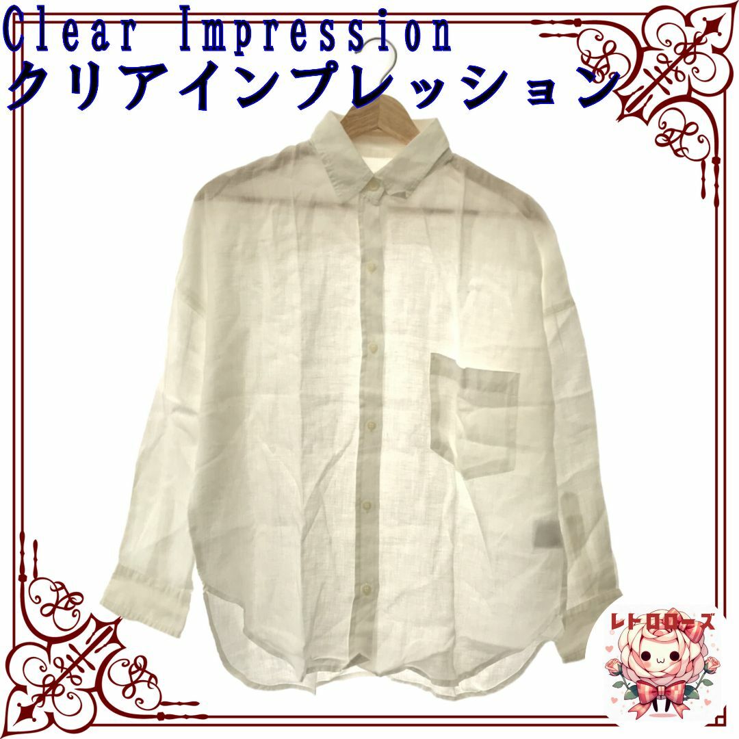 CLEAR IMPRESSION(クリアインプレッション)のClear Impression クリアインプレッション トップス シャツ レディースのトップス(シャツ/ブラウス(長袖/七分))の商品写真