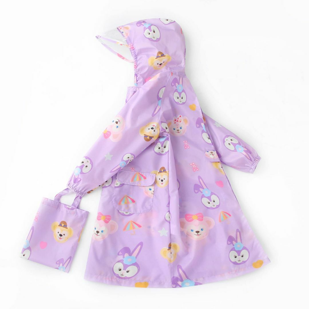 子供レインコート レインウェア ランドセル 男の子 女の子 キッズ カッパ ポン キッズ/ベビー/マタニティのベビー服(~85cm)(その他)の商品写真