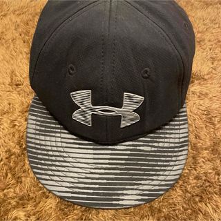 UNDER ARMOUR - アンダーアーマー　キッズ　ブラックキャップ　ゴルフキャップ