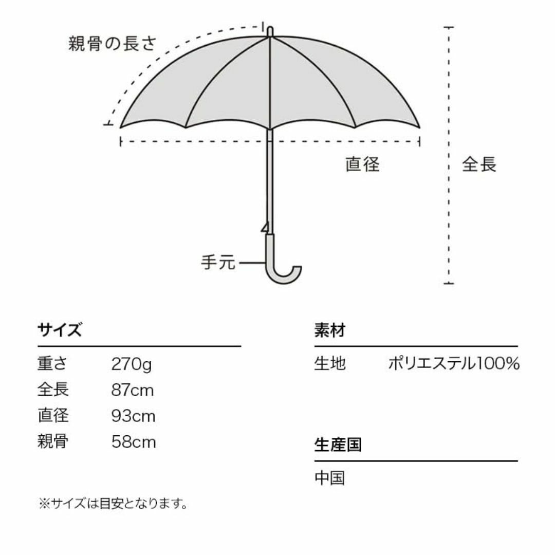 【色: ピンク】Wpc. 雨傘 ニュアンスパターン ピンク 長傘 58cm レデ レディースのファッション小物(その他)の商品写真