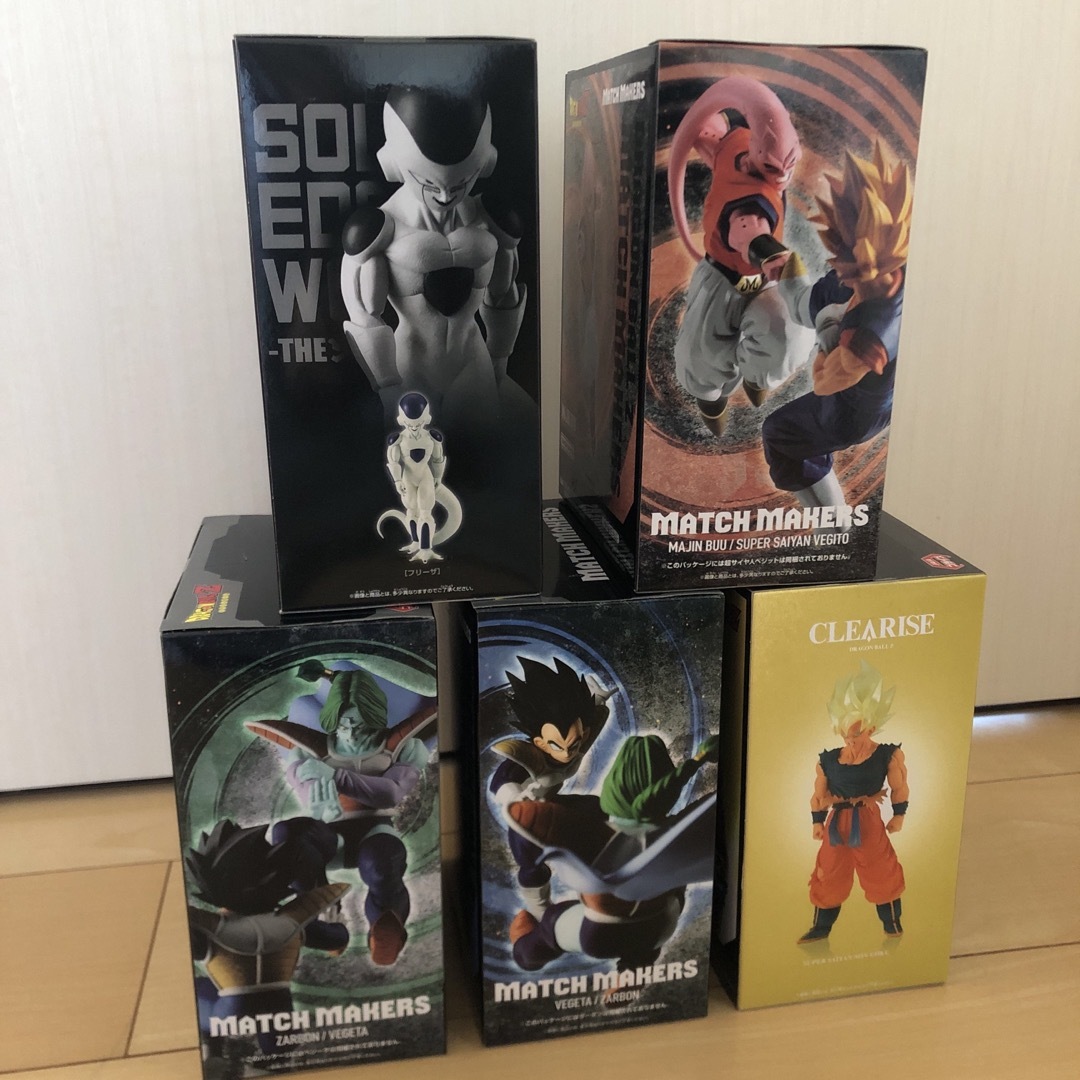 ドラゴンボール(ドラゴンボール)の新品ドラゴンボールZフィギュアセット エンタメ/ホビーのフィギュア(アニメ/ゲーム)の商品写真