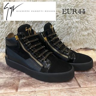 ジュベッゼサノッティ(GIUSEPPE ZANOTTI)の新品同様　ジュゼッペ ザノッティ　kriss ミッドカット　コンビ　27cm(スニーカー)