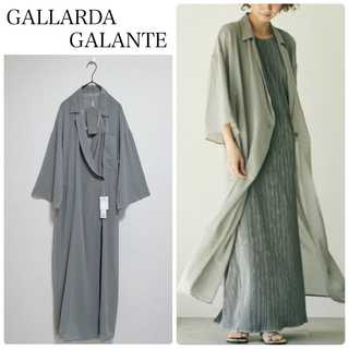 【新品タグ付】GALLARDAGALANTE 2wayシャツワンピース　羽織り