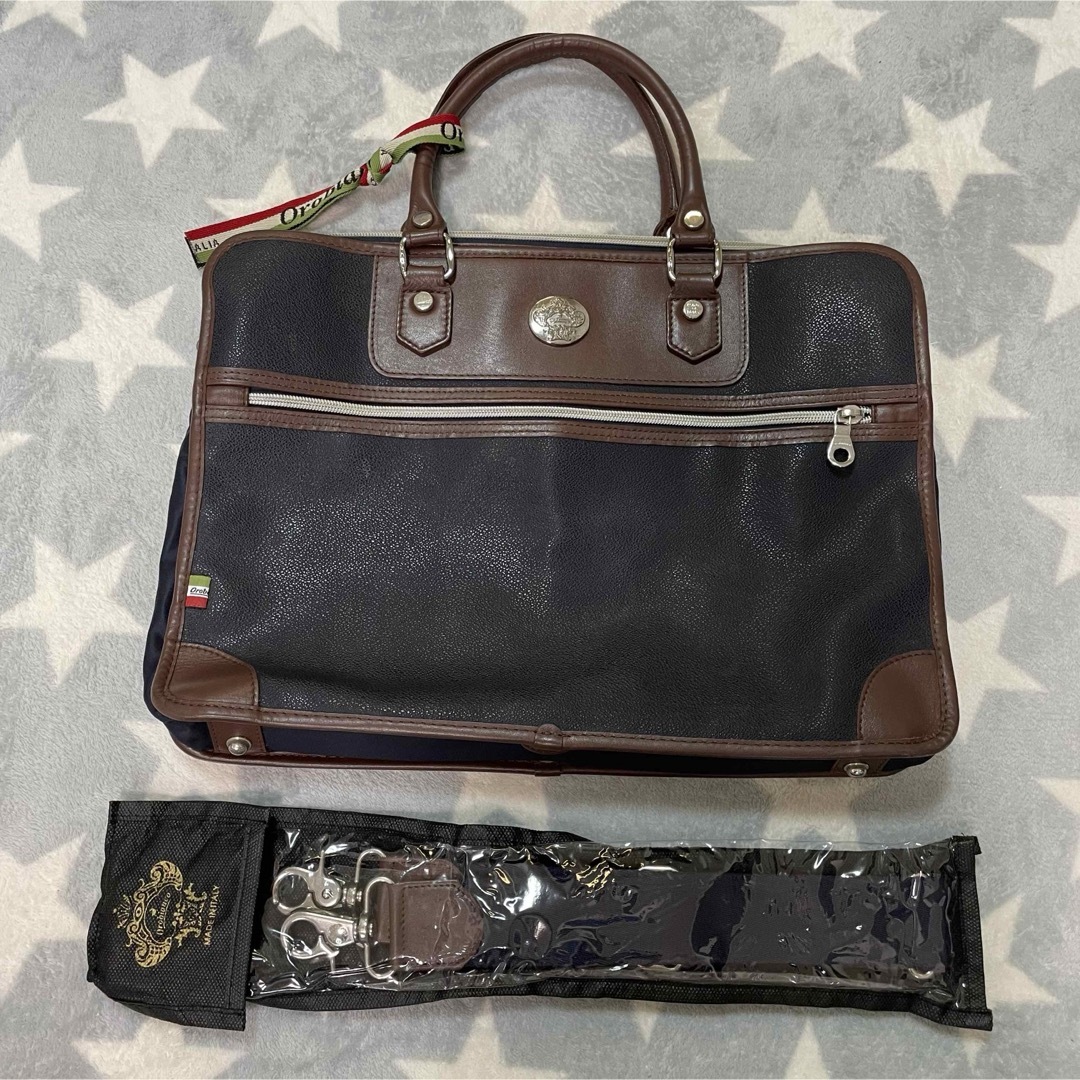 美品】Orobianco オロビアンコ ビジネスバック レザー ブリーフ 美品】Orobianco オロビアンコ ビジネスバック レザー ブリーフ