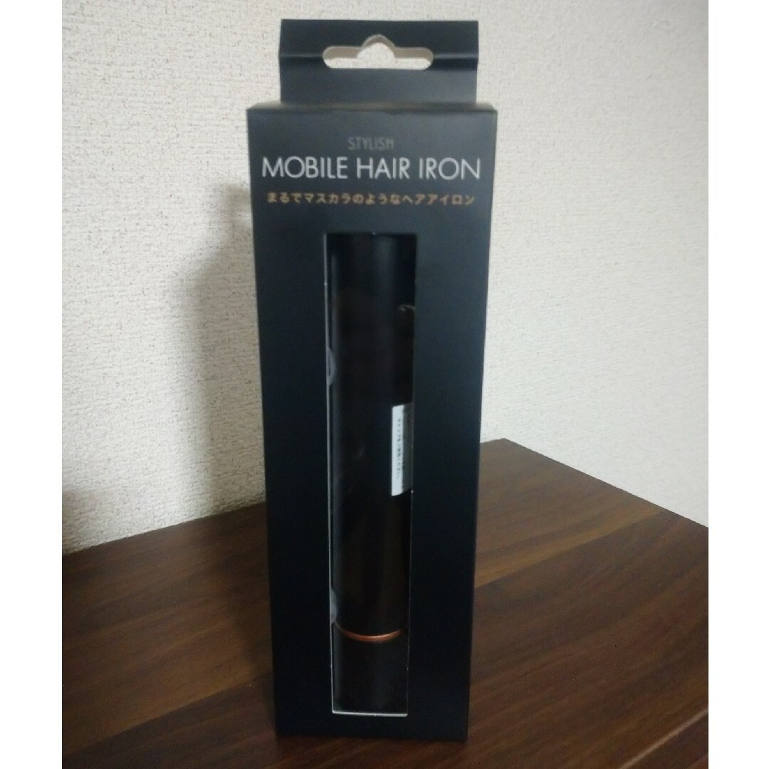 mod's hair(モッズヘア)のmod's hair モバイルヘアアイロン MHS-1342-K スマホ/家電/カメラの美容/健康(ヘアアイロン)の商品写真