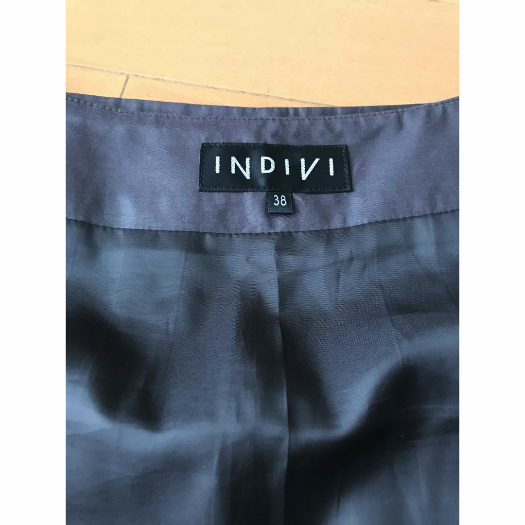 INDIVI(インディヴィ)のスカート レディースのスカート(ひざ丈スカート)の商品写真