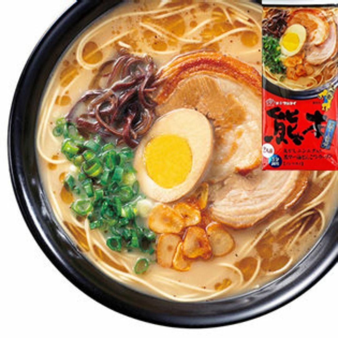 大特　期間限定　おすすめ　激うま　九州博多　豚骨ラーメンセット 食品/飲料/酒の食品(麺類)の商品写真